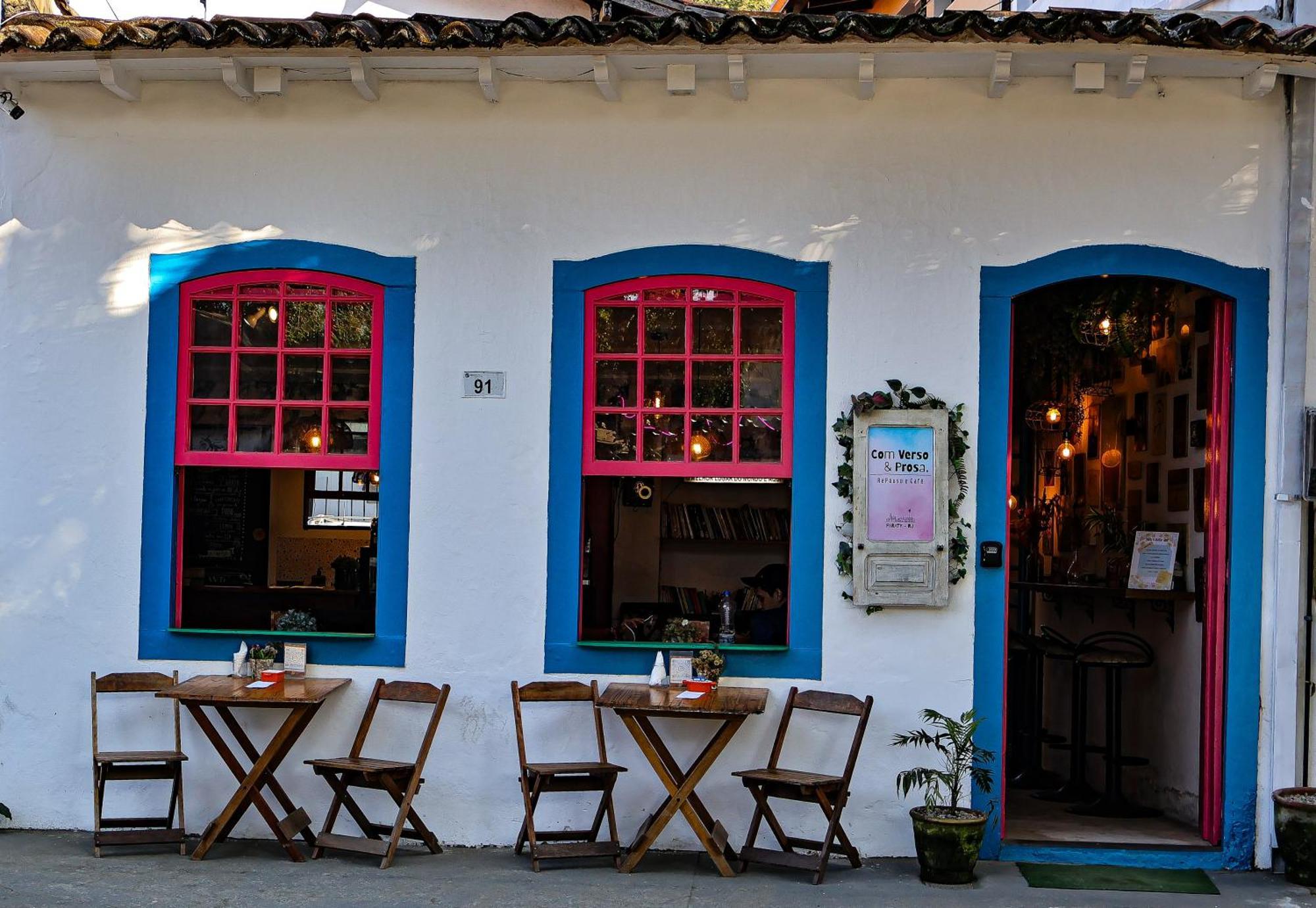 Com Verso E Prosa Repouso E Cafe Parati Exterior foto